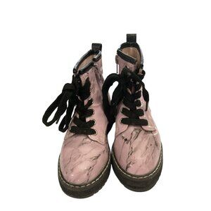 Steve Madden Toddler Size 9 Marble Pink Ankle Zipper Closure Boots  shoes